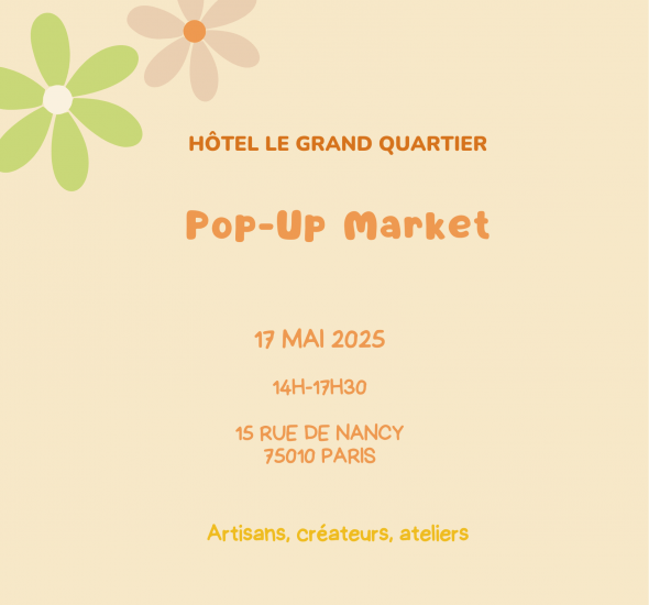 POP-UP Market Mai