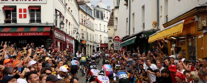 Arrivée du Tour de France 2025