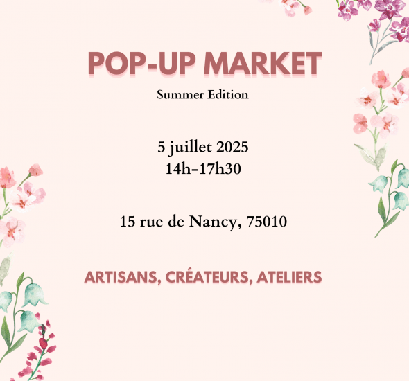POP-UP Market Juillet