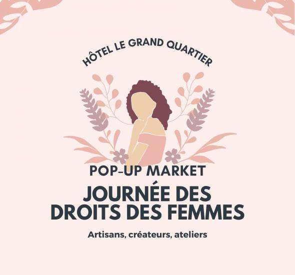 POP-UP Journée internationale des droits des femmes